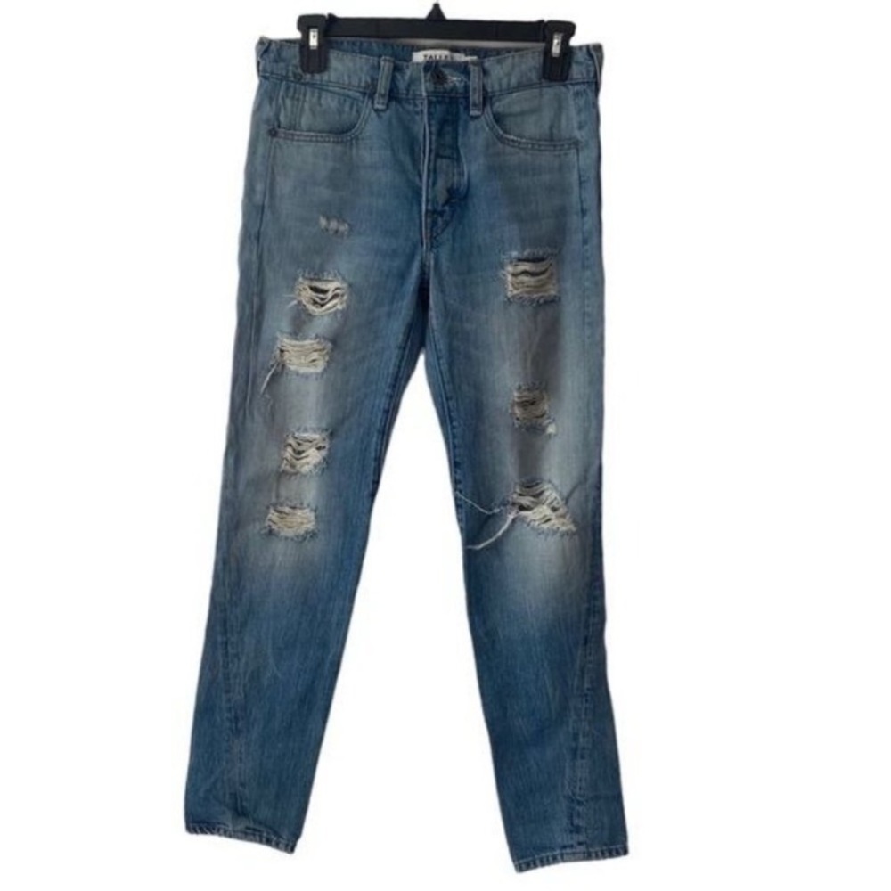 Talley New York‎ Women's Jeans Mid Rise Distressed Skinny Size 24 Made in USA